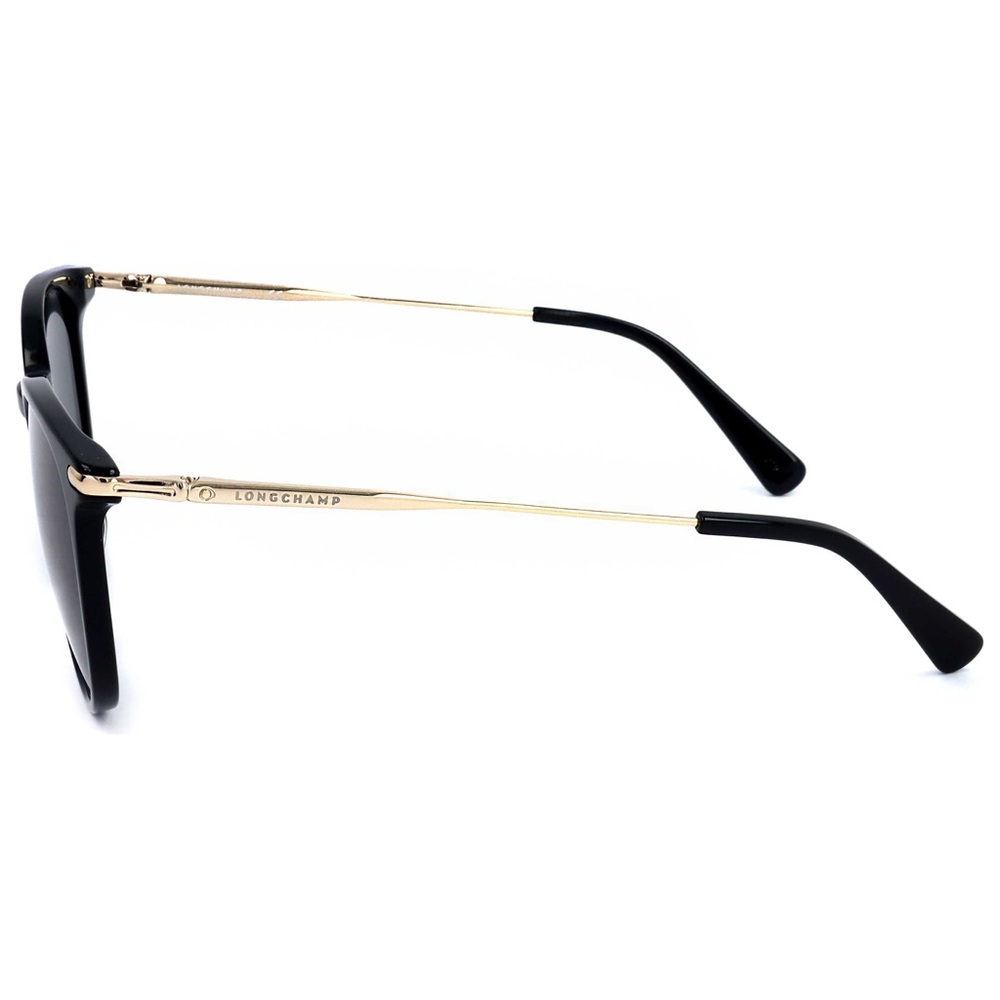NWT LONGCHAMP Black round sunglasses 🕶️ LO646S-001 - Picture 2 of 12